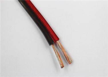 rote und schwarze Sprecherdraht PVC-Isolierung 2awg feindrähtiges kupfernes Kabel