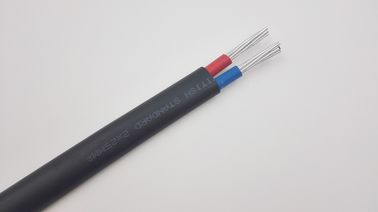 Schwarzes PVC Isolieraluminiumdraht-einkerniges Aluminiumkabel